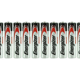 Energizer Max E92 (10SHK) AAA 1.5V Alkaline Button Top Batteries - 10 Pack Shrink Wrap