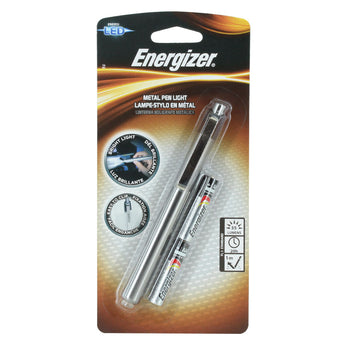 Energizer Metal LED Penlight - 35 Lumens - Includes 2 x AAA - PLED23AEH