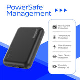 Energizer QM5005 5000mAh Magnetic Wireless Charging Power Bank Informational Slide - PowerSafe Management