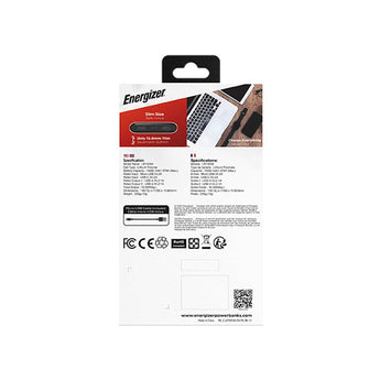 Energizer 5V 2.1A 10000mAh Power Bank Charger with LCD Screen (UE10058)