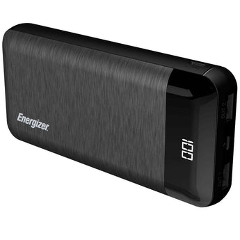Energizer 5V 2.1A 20000mAh USB Rechargeable Power Bank Charger with LCD Screen (UE20058)