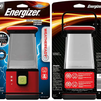 Energizer WeatherReady Emergency LED AA Lantern - 500 Lumens - Uses 3 x D or 3 x AA (WRESAL35)
