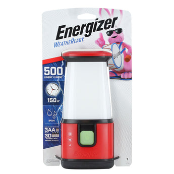 Energizer WeatherReady Emergency LED AA Lantern - 500 Lumens - Uses 3 x D or 3 x AA (WRESAL35)
