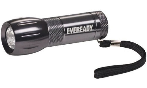 Energizer Eveready 3 LED Metal Flashlight - Uses 3x AAA