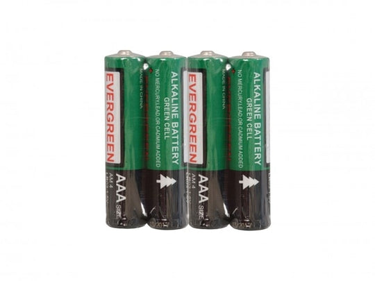 Evergreen Alkaline 1.5V AAA Batteries - Main Image