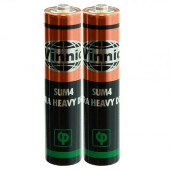 Vinnic Heavy Duty 1.5V AAA Batteries - Main Image