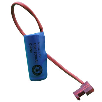 EverGreen NC45A1200N 4/5A 1.2V 1200mAh Nickel Cadmium (NiCd) Battery Pack with AMP 643813-2P Connector for Lithonia ELB1P201N