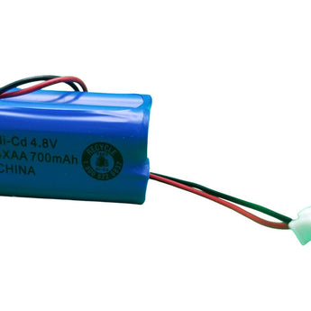 EverGreen NCAA700-4X 4 x AA 4.8V 700mAh Nickel Cadmium (NiCd) Battery Pack with JST-XHR-2P Connector for DayBright BL93NC487