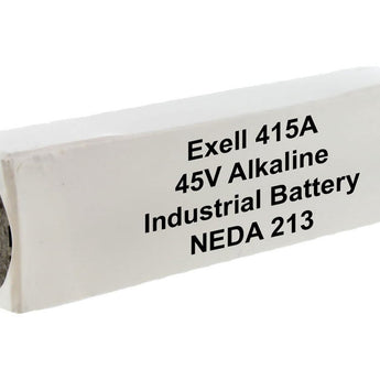Exell 415A 45V Alkaline Industrial Battery for VOMs, Radios - Replaces Eveready 415, BLR102