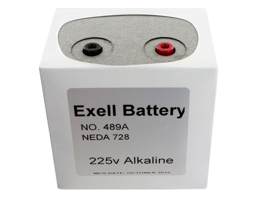 Exell 489A 550mAh 225V Alkaline Battery