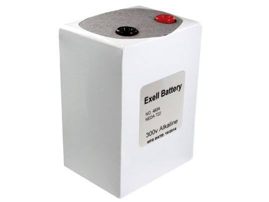 Exell 493 180mAh 300V Alkaline Battery