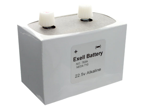 Exell 763 700mAh 22.5V Alkaline Battery