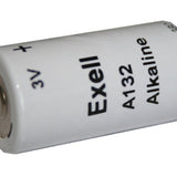 Exell A132 3V Alkaline Industrial Battery for Military Night Vision Binoculars - Replaces E132N
