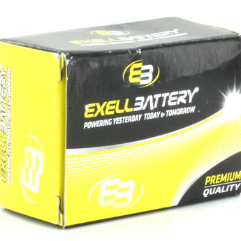 Exell A177 10.5V Alkaline Industrial Battery for Microphones - Replaces Eveready EN177A, Duracell PC177A