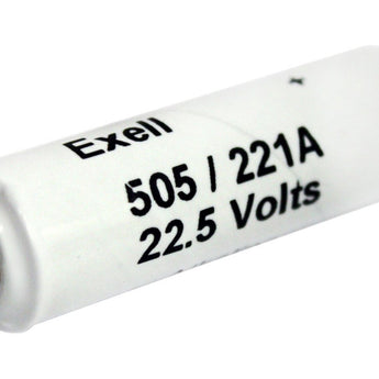 Exell A221 505A 22.5V Alkaline Industrial Battery for AVO Meters, Transistor Radios - Replaces Eveready 505, NEDA 221