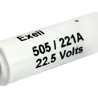Exell A221 505A 22.5V Alkaline Industrial Battery for AVO Meters, Transistor Radios - Replaces Eveready 505, NEDA 221