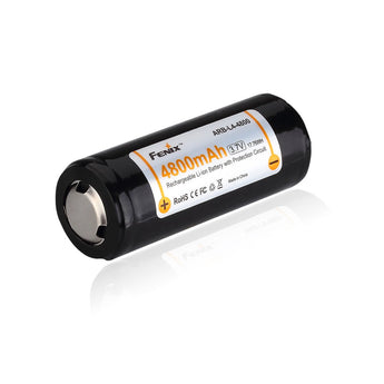 Fenix ARB-L4 26650 4800mAh 3.7V Protected Lithium Ion (Li-ion) Button Top Battery - Blister Pack