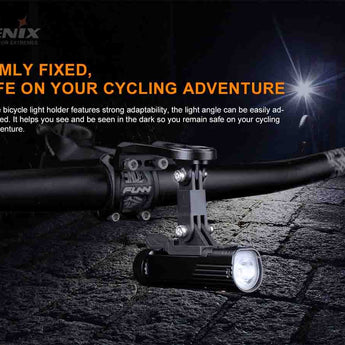 Fenix ALD-10 Bike Light Holder with GoPro Interface - Compatible with all Fenix Bike Lights