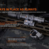Fenix ALG-16 M-LOK Weapon Mount for Tactical Flashlights