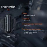 Fenix ALP-20 Open Top Leather Holster for the TK, PD and HT Series Flashlights