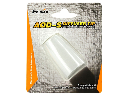 Fenix AOD-S Diffuser Tip for Select P-Series - L-Series - and E-Series Flashlights