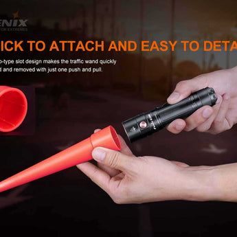 Fenix AOT-S+ Traffic Wand for the E28R, E35-V3, LD30, PD32-V2, PD36R and PD36-TAC