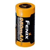 Fenix ARB-L16-950P High Performance 16340 950mAh 3.6V Protected Lithium Ion (Li-ion) Button Top Battery