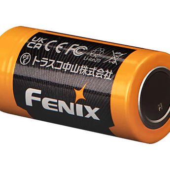 Fenix ARB-L18-1100 18350 1100mAh 3.6V Protected Lithium Ion (Li-ion) Button Top Battery