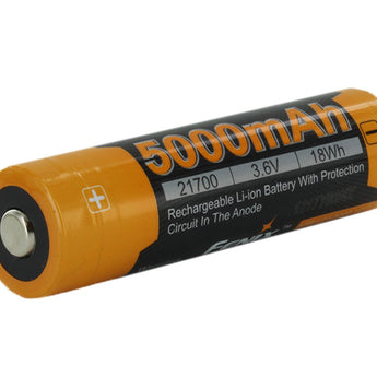 Fenix ARB-L21-5000-V2 21700 5000mAh 3.6V Protected High-Drain Lithium Ion (Li-ion) Button Top Battery