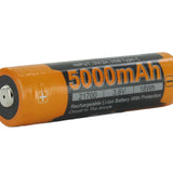 Fenix 21700 5000mAh 3.6V Protected Lithium Ion (Li-ion) Button Top Battery with Built-In USB-C Charging Port