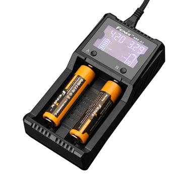 Fenix ARE-A2 Dual Channel Smart Charger for Li-ion, NiMH, and NiCd Batteries