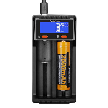 Fenix ARE-D2 Dual Channel Smart Charger for Li-ion, NiMH and Ni-Cd