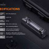 Fenix ARE-X1 V2.0 Single Bay Smart Charger for 18650, 21700 and 26650 Batteries