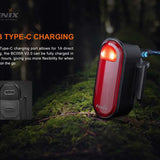 Fenix BC05R V2 Compact Rechargeable LED Bike Tail-Light - 15 Lumens - Uses Built-in Li-ion Battery Pack