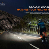 Fenix BC21R V3.0 USB-C Rechargeable LED Bike Light - 1200 Lumens - Luminus SST40 - Includes 1 x 18650