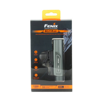 Fenix BC21R V3.0 USB-C Rechargeable LED Bike Light - 1200 Lumens - Luminus SST40 - Includes 1 x 18650