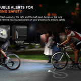 Fenix BC22R USB-C Rechargeable LED Bike Light - 1400 Lumens - Luminus SST40 - Includes 1 x 18650