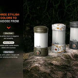 Fenix CL26R Pro USB-C Rechargeable LED Lantern - 650 Lumens - Includes 1 x 21700 - Olive Drab, Grey Camo, or White Marble