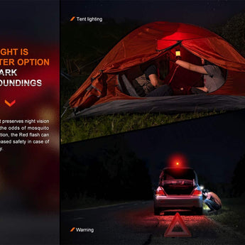 Fenix CL26R Pro USB-C Rechargeable LED Lantern - 650 Lumens - Includes 1 x 21700 - Olive Drab, Grey Camo, or White Marble