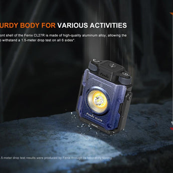 Fenix CL27R USB-C Rechargeable LED Lantern - 1600 Lumens - Includes 1 x 21700 - Wild Green or Glacier Blue