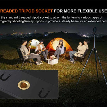 Fenix CL27R USB-C Rechargeable LED Lantern - 1600 Lumens - Includes 1 x 21700 - Wild Green or Glacier Blue