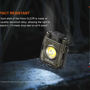 Fenix CL27R USB-C Rechargeable LED Lantern - 1600 Lumens - Includes 1 x 21700 - Wild Green or Glacier Blue