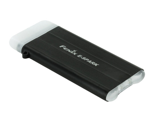 Fenix E-SPARK USB-C Rechargeable LED Flashlight and Power Bank - 100 Lumens - Uses Built-in 800mAh Li-ion Battery Pack