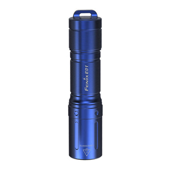 Fenix E01 V2 Keychain LED Flashlight - Luminus SST20 - 100 Lumens - Includes 1 x AAA - Black or Blue
