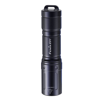Fenix E01 V2 Keychain LED Flashlight - Luminus SST20 - 100 Lumens - Includes 1 x AAA - Black or Blue