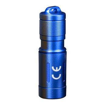 Fenix E02R Rechargeable KeyChain Flashlight - Luminus SST20 - 200 Lumens - Uses Built-In 120mAh Li-Poly Battery Pack - Available in Black, Blue or Brown