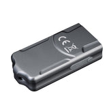 Fenix E03R-V2 USB-C Rechargeable LED Keychain Flashlight - 500 Lumens - Uses Built-in 400mAh Li-ion Battery Pack - Grey or Blue