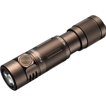 Fenix E05R Rechargeable LED Keylight - 400 Lumens - Luminus SST20 - Uses Built-In 320mAh Li-Poly Battery Pack - Black, Brown or Green