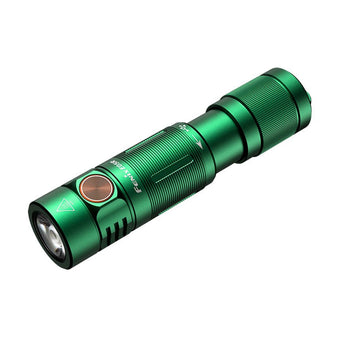 Fenix E05R Rechargeable LED Keylight - 400 Lumens - Luminus SST20 - Uses Built-In 320mAh Li-Poly Battery Pack - Black, Brown or Green