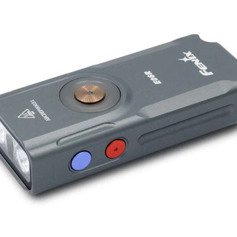 Fenix E06R USB-C Rechargeable LED Flashlight - 700 Lumens - 2 x Luminus SST12 - Uses Built-in 750mAh Li-ion Battery - Grey or Turquoise